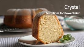  Presentation with yogurt - Colorful theme enhanced with sponge - saucer with slice of delicious backdrop and a tawny brown colored foreground