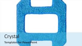  Presentation with robot medicals - Presentation theme enhanced with sponge for windows cleaning robot background and a  colored foreground