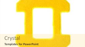  Presentation with robot pemadam api - Theme featuring sponge for windows cleaning robot isolated on white background background and a yellow colored foreground