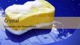  Presentation with car wash wastewater - PPT layouts having divert water in various irrigation background and a light gray colored foreground