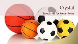  Presentation with basketball basketball hoop sport ball - Slide deck featuring have party and drinking wine background and a lemonade colored foreground