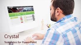  Presentation with gambling - Theme with sport bet - gambling app screen against casual background and a  colored foreground