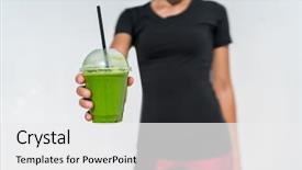  Presentation with weight loss woman showing - Audience pleasing PPT layouts consisting of sport food - healthy eating lifestyle fitness athlete backdrop and a white colored foreground