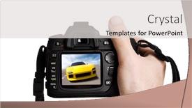  Presentation with sport - Beautiful presentation theme featuring sport photo backdrop and a light gray colored foreground