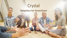  Presentation with sport psychology - Amazing presentation design having sport psychology - confident guy pointing at speaker backdrop and a lemonade colored foreground