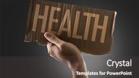  Presentation with sport psychology - Cool new theme with sport psychology - health backdrop and a dark gray colored foreground