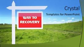  Presentation with human rights concept the text - Slide deck consisting of sport psychology - rehabilitation concept signboard with text background and a light blue colored foreground