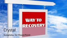  Presentation with human rights concept the text - PPT theme enhanced with sport psychology - rehabilitation concept signboard with text background and a light blue colored foreground