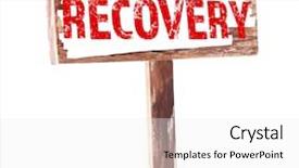  Presentation with rehabilitation - Colorful slide set enhanced with sport psychology - rehabilitation concept signboard with word backdrop and a white colored foreground