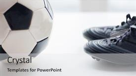 Presentation with multi sports soccer football basketball - Presentation design consisting of sport soccer football and sports background and a  colored foreground
