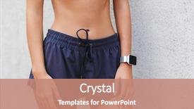  Presentation with women body - PPT layouts featuring close up of women's background and a  colored foreground