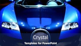  Presentation with sports car - Audience pleasing PPT layouts consisting of sports-car-on-display backdrop and a navy blue colored foreground