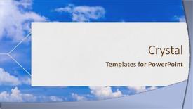  Presentation with airplane taking off sky in - Colorful PPT theme enhanced with sports card design - flying airplane and banner sky backdrop and a  colored foreground