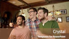  Presentation with sport - Cool new slides with sports english - people leisure friendship and sport backdrop and a  colored foreground