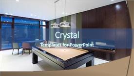  Presentation with modern hi tech design - Presentation consisting of sports games - decoration and design in modern background and a ocean colored foreground