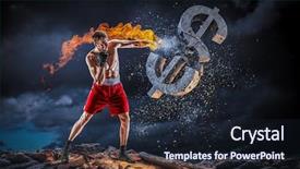  Presentation with fetal heart rate - Colorful presentation design enhanced with sports investments - fighting for currency rate backdrop and a wine colored foreground