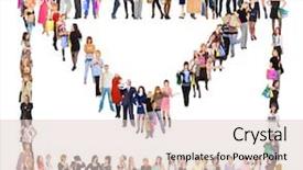  Presentation with letter - Colorful theme enhanced with sports motivation - letter business message backdrop and a  colored foreground