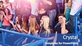  Presentation with elderly people singing - Cool new slides with sports podium olimpiadas - sport fans of olympiad singing backdrop and a teal colored foreground