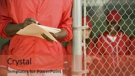  Presentation with team behavior - Cool new PPT layouts with sports softball - midsection of a man holding backdrop and a red colored foreground