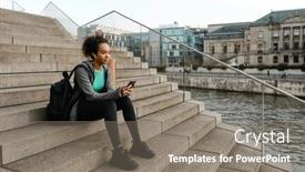  Presentation with african river - 