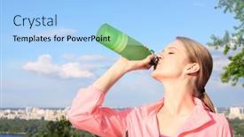  Presentation with drinking water - 