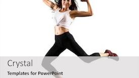  Presentation with hair salon scissors in black - Amazing PPT layouts having sporty-woman-with-black-hair backdrop and a light gray colored foreground