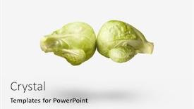  Presentation with white healthy food - Cool new presentation design with spot-boxing-match-between-two backdrop and a white colored foreground