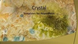  Presentation with blue yellow - Audience pleasing slide set consisting of aflatoxin - closeup texture of yellow blue backdrop and a gold colored foreground