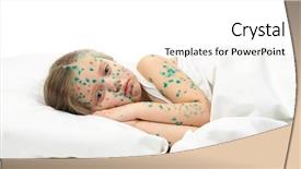  Presentation with sick child - Cool new theme with sick child has the virus backdrop and a  colored foreground