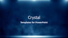  Presentation with illumination - PPT layouts having spotlight scene illumination light effect background and a navy blue colored foreground