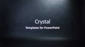  Presentation with spotlight - PPT layouts consisting of spotlight studio interior black background background and a tawny brown colored foreground