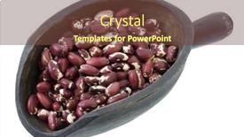  Presentation with primitive - Presentation theme enhanced with spotted-white-and-purple-anasazi background and a tawny brown colored foreground