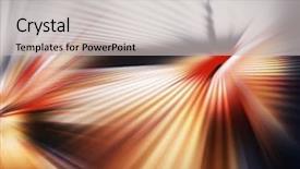  Presentation with light rays - Audience pleasing presentation design consisting of spread - abstract colourful texture with dim backdrop and a light gray colored foreground