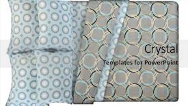  Presentation with bed - Cool new theme with spread sheet - bed isolated against white background backdrop and a light gray colored foreground