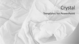  Presentation with messy - PPT theme enhanced with spread sheet - messy bed background and a light gray colored foreground