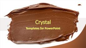  Presentation with isolated paw prints over white - Beautiful presentation design featuring spreading isolated over white backround backdrop and a tawny brown colored foreground