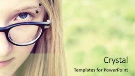  Presentation with puzzle pieces beautiful - Amazing PPT theme having sprightly - portrait half of young beautiful backdrop and a soft green colored foreground