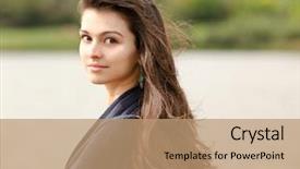  Presentation with tangled tangle of wool yarn - Theme enhanced with hand on joystick playing flight background and a dark gray colored foreground