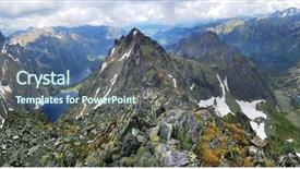  Presentation with 2018 - Beautiful PPT layouts featuring morskie oko high tatras poland backdrop and a ocean colored foreground