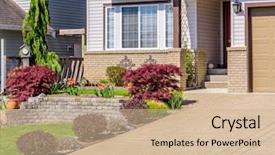  Presentation with north america - Cool new presentation with spring in the north america backdrop and a coral colored foreground