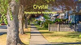  Presentation with north america - PPT theme having spring in the north america background and a tawny brown colored foreground