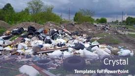  Presentation with ecology - Theme with spring-landscape-ecology-of-ukraine background and a  colored foreground