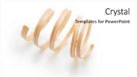  Presentation with wood - Beautiful PPT theme featuring seed beads in glass tubes backdrop and a light gray colored foreground.