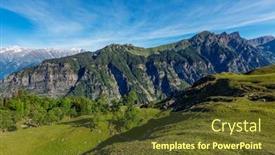  Presentation with himachal pradesh - Cool new slides with spring-meadow-in-kullu-valley backdrop and a tawny brown colored foreground