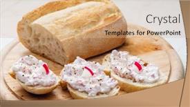  Presentation with spring - Cool new presentation theme with spring-raddish-spread-on-white backdrop and a coral colored foreground