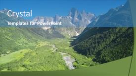  Presentation with nature river - 