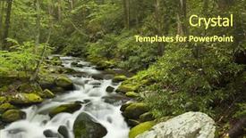  Presentation with water analysis in chemistry - Amazing presentation having springtime in the smoky mountain backdrop and a tawny brown colored foreground