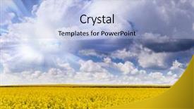  Presentation with springtime - PPT layouts with springtime is the moment for this purple flower background and a light blue colored foreground