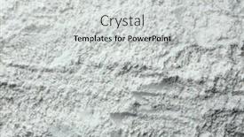  Presentation with flour - Audience pleasing slide deck consisting of sprinkled-wheat-flour-texture-background backdrop and a light gray colored foreground