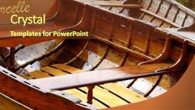  Presentation with sails sailing yacht catamaran sailing - Beautiful presentation featuring sprit - detail from thames sailing barge backdrop and a tawny brown colored foreground